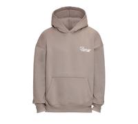 Kapuzensweatshirt DROPSIZE "Dropsize HEAVY OVERSIZE STUDIOS HOODIE", Herren, Gr. XXL, simply taupe, 70% Baumwolle, 30% Polyester, bedruckt, Sweatshirts Kapuzensweatshirt (37629937-XXL)