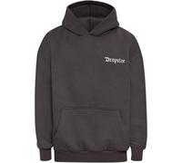 Kapuzensweatshirt DROPSIZE "Dropsize Herren Dropsize Heavy Cloud Dove Hoodie", Herren, Gr. M, washed schwarz, 70% Baumwolle, 30% Polyester, Sweatshirts (98607638-M) washed schwarz
