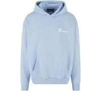 Kapuzensweatshirt DROPSIZE "Dropsize Herren Heavy Oversize DWF Hoodie", Herren, Gr. XL, babyblau, 70% Baumwolle, 30% Polyester, bedruckt, Sweatshirts Kapuzensweatshirt (61892951-XL)