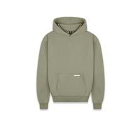 Kapuzensweatshirt DROPSIZE "Dropsize Herren Super Heavy Blank Hoodie", Herren, Gr. M, olive, 80% Baumwolle, 20% Polyester, unifarben, Sweatshirts (10239331-M) olive