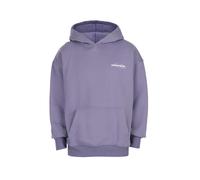 Kapuzensweatshirt DROPSIZE "Dropsize KARMA HOODIE", Herren, Gr. L, blau granite, 70% Baumwolle, 30% Polyester, bedruckt, Rundhals, Sweatshirts (22784844-L) blau granite