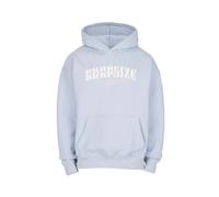 Kapuzensweatshirt DROPSIZE "Dropsize SUCCESS GLITCH HOODIE", Herren, Gr. S, baby blau, 70% Baumwolle, 30% Polyester, bedruckt, Rundhals, Sweatshirts (15665332-S) baby blau
