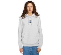 Kapuzensweatshirt ELEMENT "Dual", Herren, Gr. S, mid grau heather, 55% Baumwolle, 25% Baumwolle, 20% Polyester, Sweatshirts (60416910-S) mid grau heather