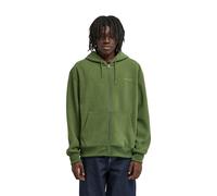 Kapuzensweatshirt ELEMENT "Lowcase Corduroy", Herren, Gr. L, bronze grün, Obermaterial: 100% Polyester., Sweatshirts (79665435-L) bronze grün