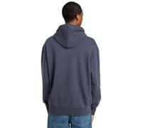 Kapuzensweatshirt ELEMENT "Lowcase Pigment", Herren, Gr. L, blau (blau nights), Obermaterial: 50% Walkfrottier, 30% Walkfrottier, 20% Microfaser;, Sweatshirts Kapuzensweatshirt (74203452-L)
