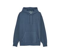 Kapuzensweatshirt ELEMENT "Lowcase Pigment", Herren, Gr. S, blau (schwarz slate), Obermaterial: 50% Baumwolle, 30% Baumwolle, 20% Polyester., Sweatshirts (95715006-S) schwarz slate