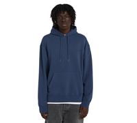 Kapuzensweatshirt ELEMENT "Lowcase Pigment", Herren, Gr. XL, schwarz denim, Obermaterial: 50% Walkfrottier, 30% Walkfrottier, 20% Microfaser;, Sweatshirts (38814325-XL) schwarz denim