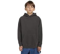 Kapuzensweatshirt ELEMENT "Lowcase Pigment Po Y", Jungen, Gr. 14(155-164cm), schwarz (off schwarz), [Hauptstoff] 50% Baumwolle, 30% Baumwolle, 20% Polyester, Sweatshirts (99151140-14) off schwarz