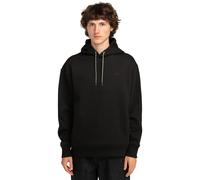 Kapuzensweatshirt ELEMENT "Rain Cornell", Herren, Gr. S, schwarz (flint schwarz), Obermaterial: 70% Polyester, 30% Baumwolle., Sweatshirts (14617424-S) flint schwarz