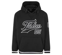 Kapuzensweatshirt FUBU "Fubu Herren FM223-004-3 Varsity Heavy Hoodie", Herren, Gr. S, schwarz, weiß, 80% Polyester, 20% Baumwolle, Sweatshirts (58671354-S) schwarz, weiß