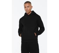 Kapuzensweatshirt HARLEM SOUL, Herren, Gr. M, schwarz, angeraute Sweatware, Material: 65% Baumwolle, 35% Polyester, unifarben, regular fit normal, Rundhals, eingesetzt Rippbündchen, Sweatshirts, mit w