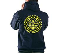 Kapuzensweatshirt Haz Mat Co.1 Gefahrguteinheit New Yorker Feuerwehr