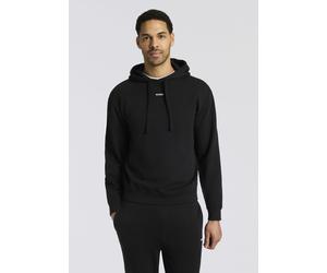 Kapuzensweatshirt HUGO "Dapo", Herren, Gr. M, schwarz001, Sweatware, Obermaterial: 100% Baumwolle, unifarben, relaxed fit normal, Rundhals, Bündchen, Sweatshirts, Kapuze mit Kordelzug, Relaxed Fit, HU