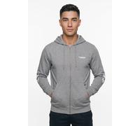 Kapuzensweatshirt HUMMEL "HMLLEGACY 2.0 ZIP HOODIE", Herren, Gr. L, grau (grau melange), Obermaterial: 60% Baumwolle, 40% Polyester, Sweatshirts, sportlicher Schnitt, für vielseitige Aktivitäten, mit