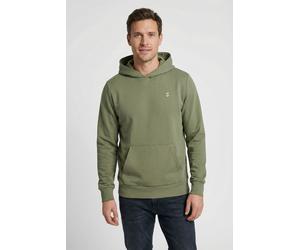 Kapuzensweatshirt HUMMEL "HMLPULSE SWEAT HOODIE", Herren, Gr. XL (54), deep lichen grün, Obermaterial: 60% Baumwolle, 40% Polyester, normal normal, Sweatshirts, normale Passform, mit Kapuze, mit anges