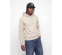 Kapuzensweatshirt JACK & JONES "JJCLEVELAND SWEAT HOOD SN", Herren, Gr. M, beige (moonbeam), angeraute Sweatware, Obermaterial: 65% Polyester, 35% Baumwolle, unifarben, regular fit normal, Rundhals, R