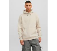 Jack & Jones Kapuzensweatshirt JJEBRADLEY SWEAT HOOD NOOS Gelb (moonbeam) Herren Größe S