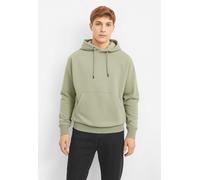 Kapuzensweatshirt JACK & JONES "JJESTAR BASIC SWEAT HOOD NOOS", Herren, Gr. XS, grün (seagrass), angeraute Sweatware, Obermaterial: 70% Baumwolle, 30% Polyester, unifarben, relaxed fit, Rundhals, Ripp