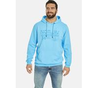 Kapuzensweatshirt JAN VANDERSTORM "Sweatshirt JEPPE", Herren, Gr. XL, blau (türkis), Obermaterial: 100% Baumwolle CO., Sweatshirts (99520959-XL) türkis