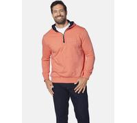 Kapuzensweatshirt JAN VANDERSTORM "Sweatshirt KORBENKT", Herren, Gr. XXL, orange (hellorange), Obermaterial: 100% Baumwolle CO., casual, normal, ohne Ausschnitt, Sweatshirts, mit lässiger Kapuze (2303