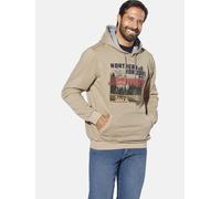 Kapuzensweatshirt JAN VANDERSTORM "Sweatshirt OSKARVIK", Herren, Gr. 6XL, beige, Obermaterial: 100% Baumwolle CO., Sweatshirts (99212248-6XL) beige