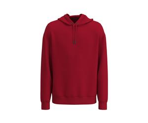 Kapuzensweatshirt JOOP JEANS "Sidney", Herren, Gr. M, rot (dunkelrot), Sweatware, Obermaterial: 100% Baumwolle, clean, unifarben, regular fit normal, Rundhals, eingesetzt Rippbündchen, Sweatshirts, mi
