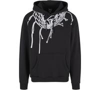 Kapuzensweatshirt K1X "K1X Herren KXM241-013-1 K1X Net Hoody", Herren, Gr. S, schwarz, 80% Baumwolle, 20% Polyester, bedruckt, Sweatshirts (49824914-S) schwarz