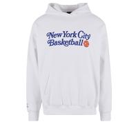 Kapuzensweatshirt K1X "K1X Herren KXM241-056-2 K1X Nyc Bb Hoody", Herren, Gr. XS, weiß, 70% Baumwolle, 30% Polyester, bedruckt, Sweatshirts (82923424-XS) weiß