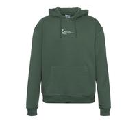 Kapuzensweatshirt KARL KANI "Karl Kani Herren", Herren, Gr. S, dunkelgrün, 80% Baumwolle, 20% Polyester, unifarben, Rundhals, Sweatshirts (83199024-S) dunkelgrün