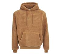 Kapuzensweatshirt KARL KANI "Karl Kani Herren KM213-064-2 Small Signature Teddy Hoodie", Herren, Gr. S, sand, 100% Polyester, Sweatshirts (82566403-S) sand