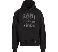 Kapuzensweatshirt KARL KANI "Karl Kani Kani Western Os Hoodie", Herren, Gr. XL, schwarz, 70% Baumwolle, 30% Polyester, Sweatshirts (25607449-XL) schwarz