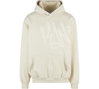 Kapuzensweatshirt KARL KANI "Karl Kani Woven Signature Kani Tag Os Hoodie", Herren, Gr. S, beige (lightsand), 60% Baumwolle, 40% Polyester, bedruckt, Rundhals, Sweatshirts (83022708-S) lightsand