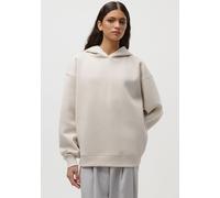Kapuzensweatshirt LEGER "Abby, LeGer by Lena Gercke", Damen, Gr. 36, beige (chateau gray), Sweatware, Obermaterial: 65% Baumwolle, 35% Polyester, regular fit, Rippbündchen, Sweatshirts (22898254-36) c
