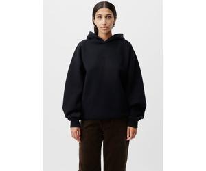 Kapuzensweatshirt LEGER "Abby, LeGer by Lena Gercke", Damen, Gr. 40, schwarz, Sweatware, Obermaterial: 65% Baumwolle, 35% Polyester, regular fit, Rippbündchen, Sweatshirts (97587219-40) schwarz