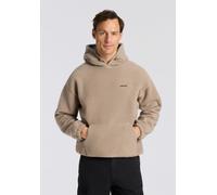 Kapuzensweatshirt LEVI'S "COZY UP HOODIE", Herren, Gr. XL, beige (fungi), Obermaterial: 100% Polyester, Sweatshirts (39042018-XL) fungi