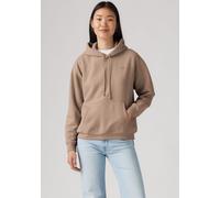 Kapuzensweatshirt LEVI'S "EVERYDAY HOODIE", Damen, Gr. XS (34), taupe gray heather b, Sweatware, Obermaterial: 58% Baumwolle, 42% Polyester, casual, Langarm, Sweatshirts (67424860-XS) taupe gray heath