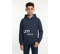 Kapuzensweatshirt LEVI'S KIDS "LVB CUTOFF LEVI'S HOODIE", Jungen, Gr. 14 (164), big dipper, Sweatware, Obermaterial: 60% Baumwolle, 40% Polyester, bedruckt, casual, Langarm Bündchen, Sweatshirts, mit