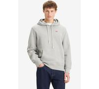 Kapuzensweatshirt LEVI'S "NEW ORIGINAL HOODIE", Herren, Gr. S, grau (mid tone grau heathe), Sweatware, Obermaterial: 100% Baumwolle, normal hüftbedeckend, Rundhals, eingesetzt Rippbündchen, Sweatshirt