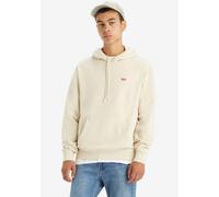 Kapuzensweatshirt LEVI'S "NEW ORIGINAL HOODIE", Herren, Gr. XXL, grau (fog), Sweatware, Obermaterial: 100% Baumwolle, normal hüftbedeckend, Rundhals, eingesetzt Rippbündchen, Sweatshirts, mit kleinem
