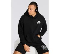 Kapuzensweatshirt LONSDALE "GATESHAW", Herren, Gr. XL, schwarz, weiß, Obermaterial: 60% Baumwolle, 40% Polyester, Sweatshirts (11794069-XL) schwarz, weiß