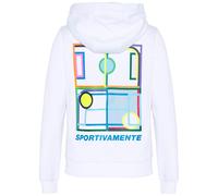 Kapuzensweatshirt LOTTO, Damen, Gr. L (40), weiß (hellweiß), 80% Cotton, 20% Polyester, ohne Ausschnitt, Rippbündchen, Sweatshirts (56648812-L) hellweiß