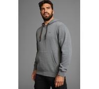 Kapuzensweatshirt MAN'S WORLD, Herren, Gr. XXL (60/62), grau (grau, melange), angeraute Sweatware, Obermaterial: 60% Baumwolle, 40% Polyester. Kapuzenfutter: 60% Baumwolle, 40% Polyester, meliert, reg