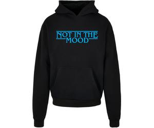 Kapuzensweatshirt MERCHCODE "Merchcode Herren NITM - Stranger Mood Ultra Heavy Hoody", Herren, Gr. XL, schwarz, 100% Baumwolle, bedruckt, Sweatshirts (47934869-XL) schwarz
