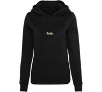 Kapuzensweatshirt MISS TEE "Miss Tee Damen BadGirl Bang Hoody", Damen, Gr. XL, schwarz, 65% Baumwolle, 35% Polyester, bedruckt, Sweatshirts (23686730-XL) schwarz