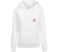 Kapuzensweatshirt MISS TEE "Miss Tee Damen Self Love Club Hoody", Damen, Gr. XS, weiß, 65% Baumwolle, 35% Polyester, unifarben, Sweatshirts (25074108-XS) weiß