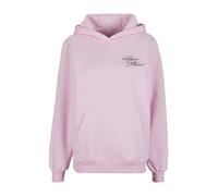 Kapuzensweatshirt MISS TEE "Miss Tee Give A Damn Ladies Fluffy Hoody", Damen, Gr. XL, rosa (softpink), 70% Baumwolle, 30% Polyester, bedruckt, Rundhals, Sweatshirts (29671202-XL) softpink