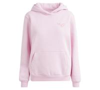 Kapuzensweatshirt MISS TEE "Miss Tee Heart Signs EMB Ladies Fluffy Hoody", Damen, Gr. S, rosa (softpink), 70% Baumwolle, 30% Polyester, bedruckt, Rundhals, Sweatshirts (58940226-S) softpink