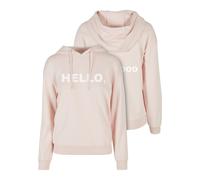 Kapuzensweatshirt MISS TEE "Miss Tee Hello Goodbye Hoody", Damen, Gr. XS, pink, 100% Baumwolle, bedruckt, Sweatshirts (83179445-XS) pink