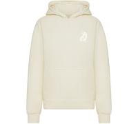 Kapuzensweatshirt MISS TEE "Miss Tee Wildest Dreams Ladies Fluffy Hoody", Damen, Gr. XS, sandweiß, 70% Baumwolle, 30% Polyester, bedruckt, loose fit, ohne Ausschnitt, Sweatshirts (16899937-XS) sandwei