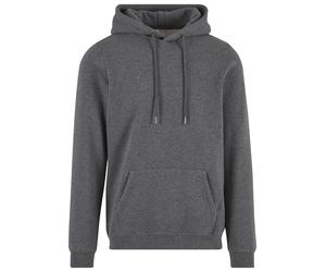 Kapuzensweatshirt MISTERTEE "MisterTee Basic Hoodie", Herren, Gr. M, grau (grau melange), 80% Baumwolle, 20% Polyester, unifarben, Rundhals, Sweatshirts (23513563-M) grau melange